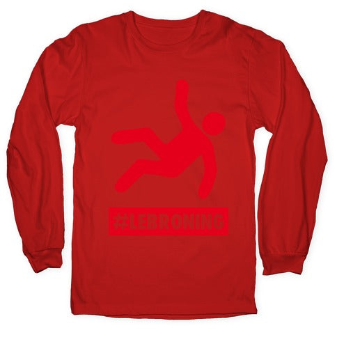 Lebroning (Red) Longsleeve Tee
